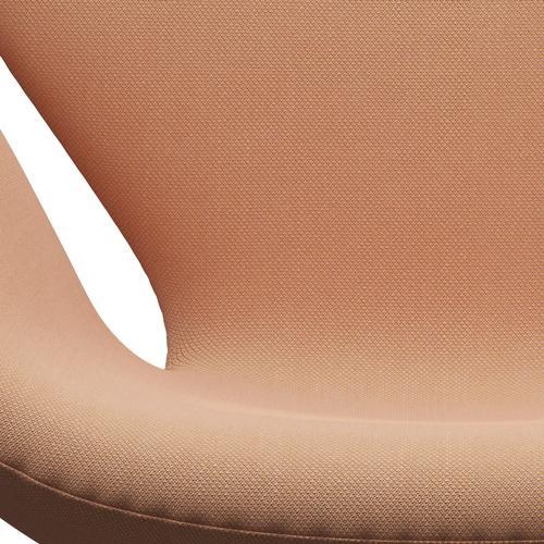 Sedia fritz Hansen Swan Lounge, trio bronzo marrone/taglio di acciaio