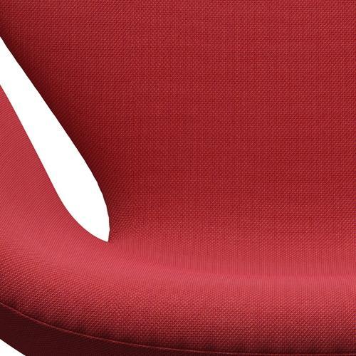 Sedia da salone Fritz Hansen Swan, bronzo marrone/taglio in acciaio rosso