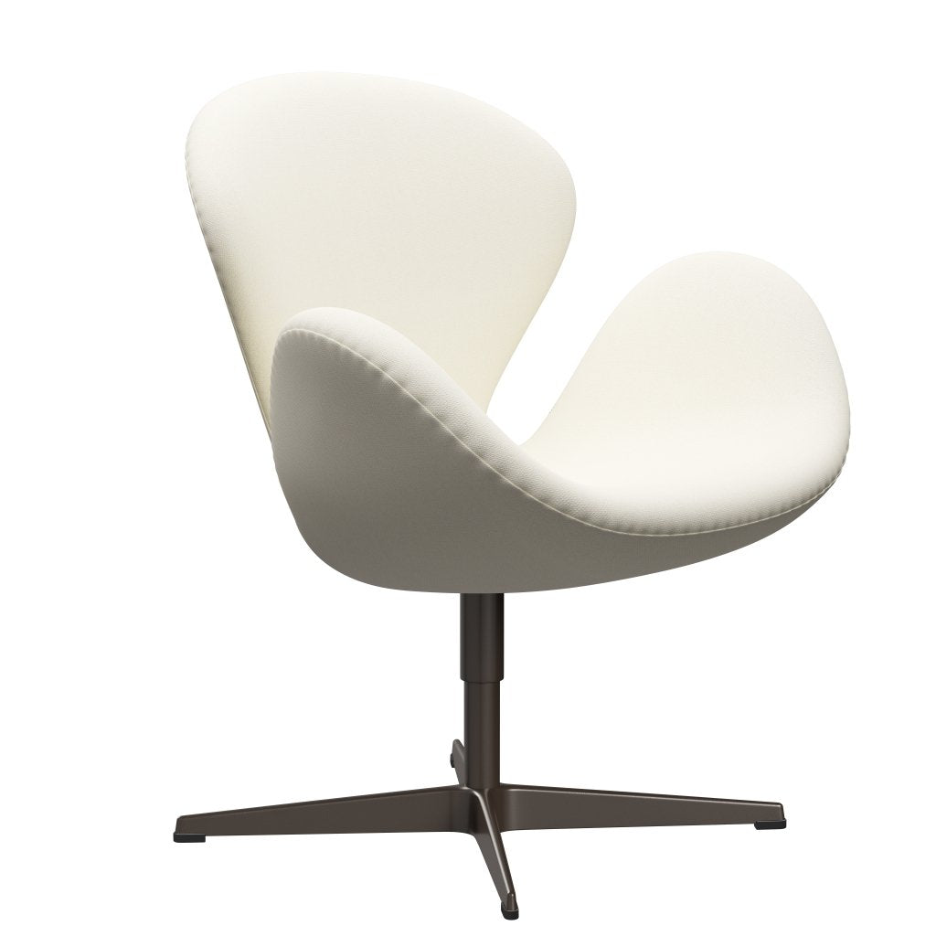 Fritz Hansen Swan Lounge stol, brun bronze/sunniva crème