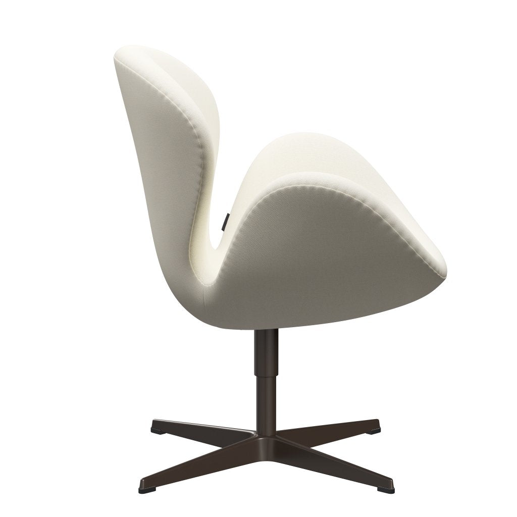 Sedia da salone Fritz Hansen Swan, Bronzo marrone/Sunniva Crème