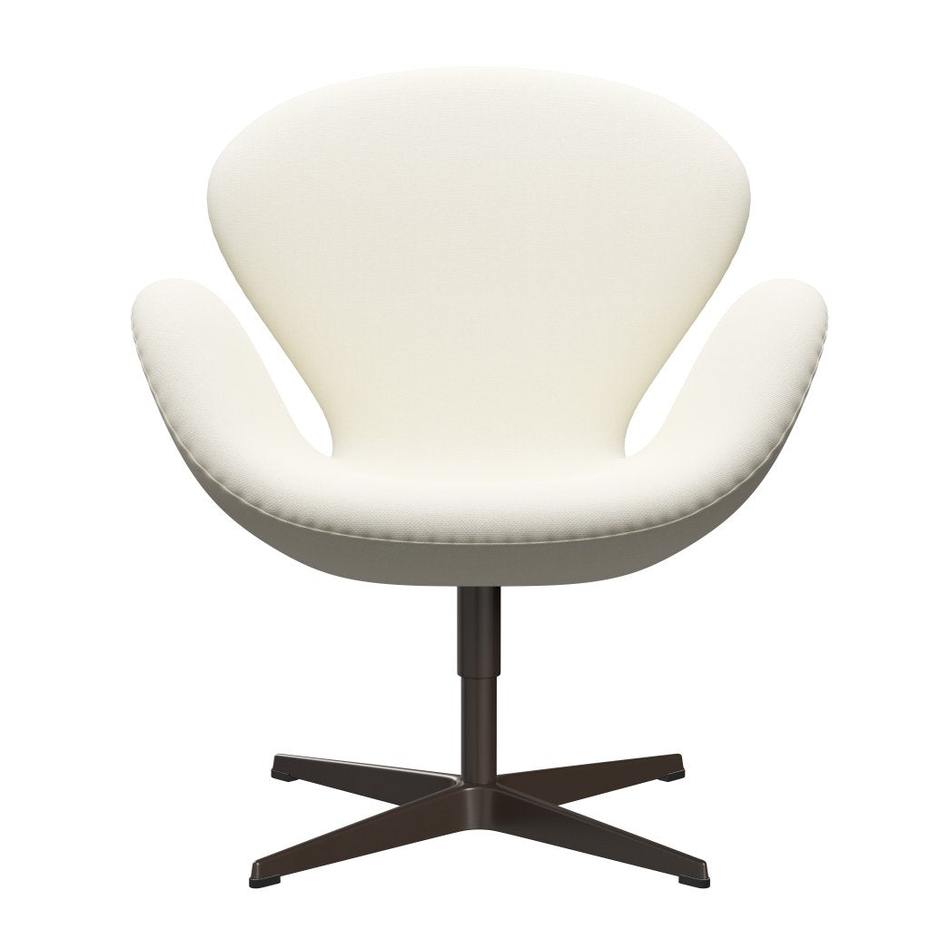 Fritz Hansen Swan Lounge stol, brun bronze/sunniva crème