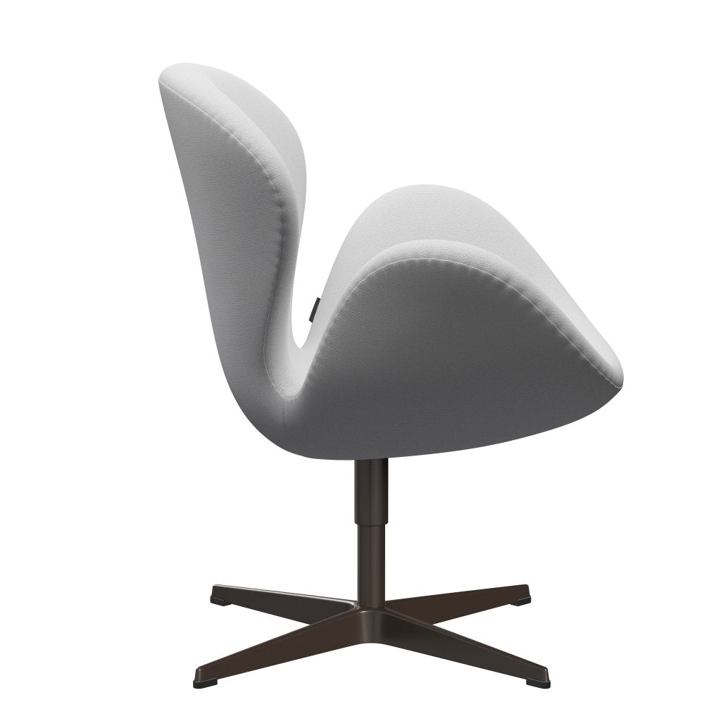 Fritz Hansen Swan Lounge -stoel, bruine bronzen/sunniva canvas natuur