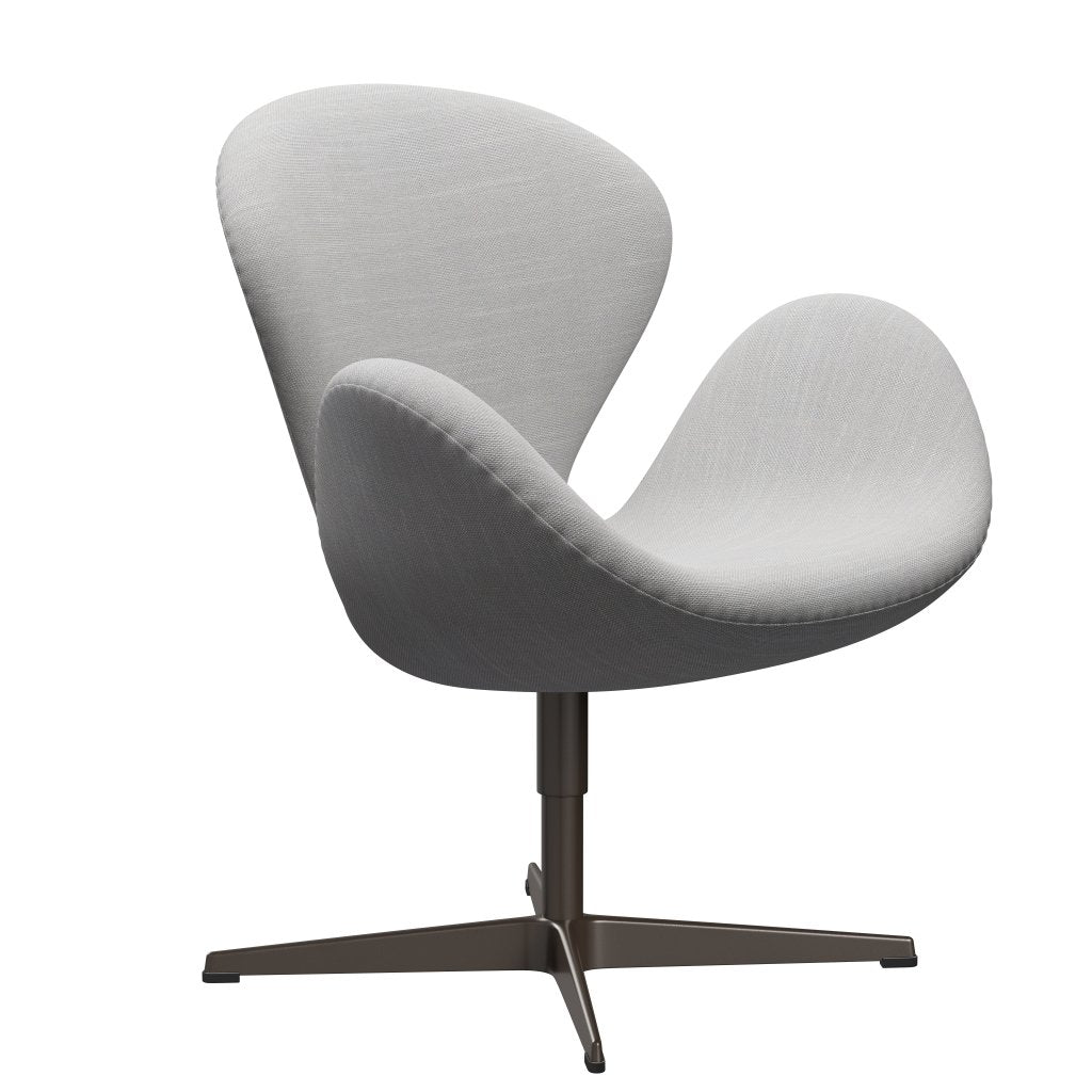 Fritz Hansen Swan Lounge stoel, bruin brons/sunniva natuurlijk/lichtgrijs