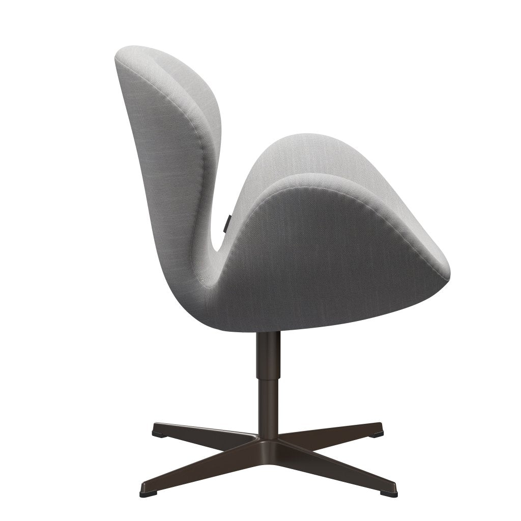 Sedia da salone Fritz Hansen Swan, Bronzo marrone/Sunniva Naturale/Grigio chiaro