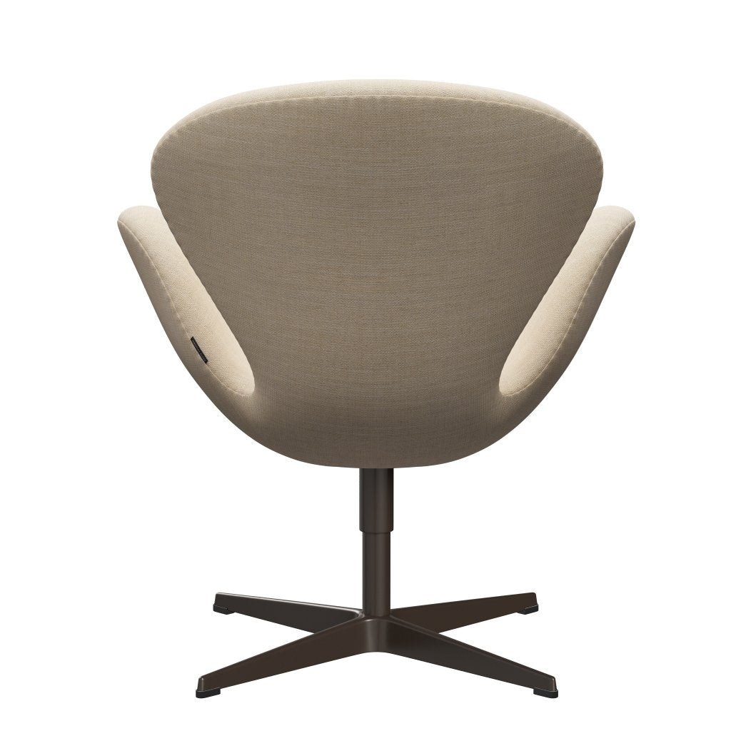 Fritz Hansen Swan Lounge Chair, braune Bronze/Sunniva -Sand