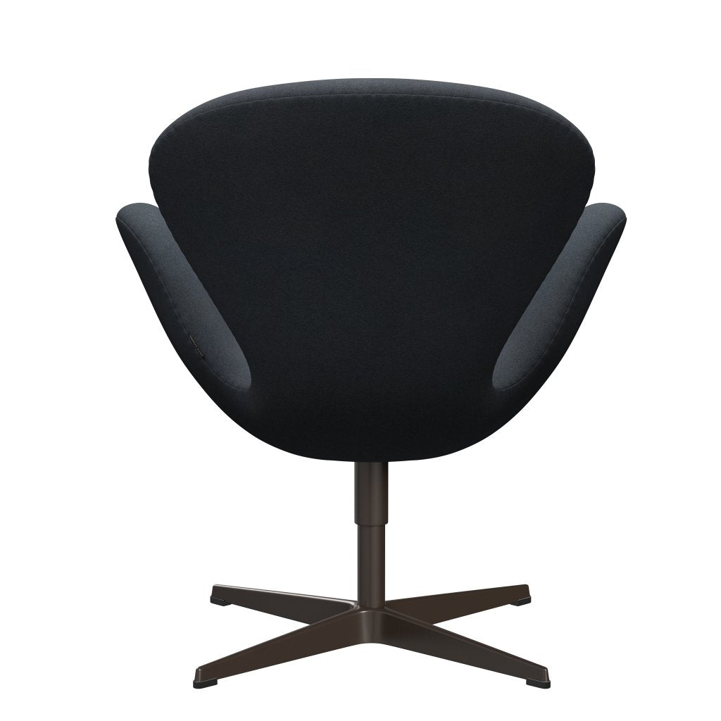 Fritz Hansen Swan Lounge -stoel, bruin brons/tonus donkergrijs