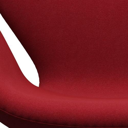 Fritz Hansen Swan Lounge -stoel, bruin brons/tonus licht bordeaux