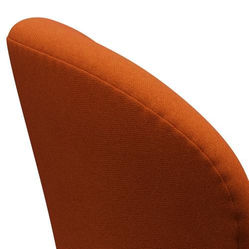 Fritz Hansen Swan Lounge -stoel, bruin brons/tonus oranje (605)