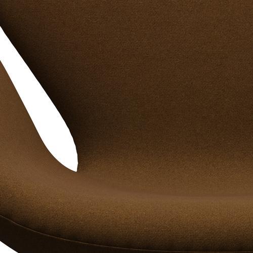 Sedia da salone Fritz Hansen Swan, bronzo marrone/tonus caldo marrone (364)