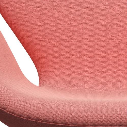 Sillón Fritz Hansen Swan, aluminio cepillado por satén/CORAL CAPATION