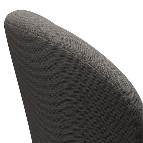 Sillón Fritz Hansen Swan, aluminio cepillado con satén/captura CALIENTE GRIS DARK