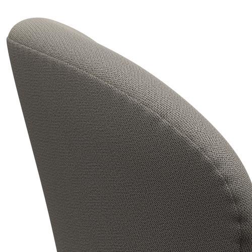 Sillón Fritz Hansen Swan, aluminio cepillado con satén/captura de gris cálido