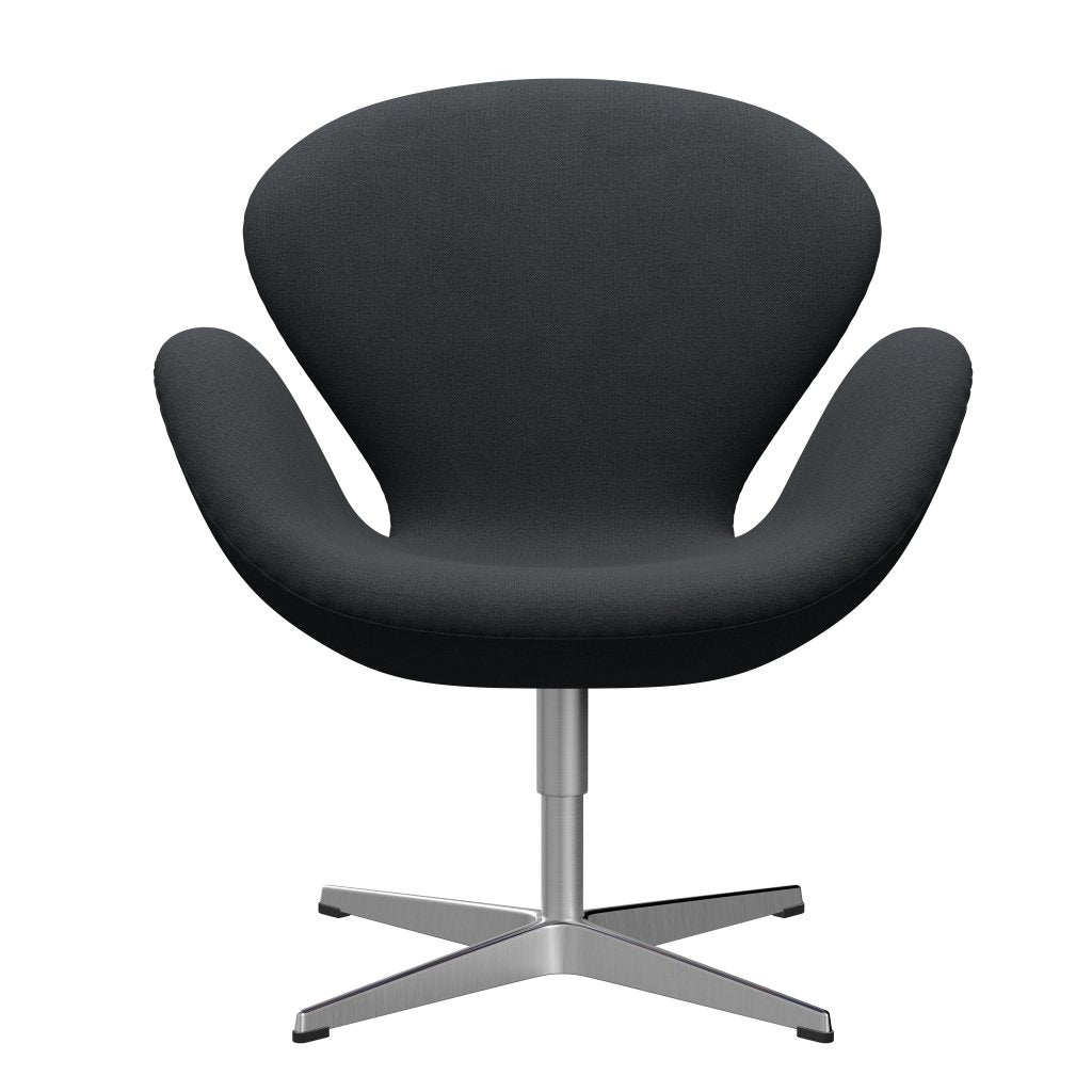 Fritz Hansen Swan Lounge Chair, satengbørstet aluminium/ChristianShavn Gray