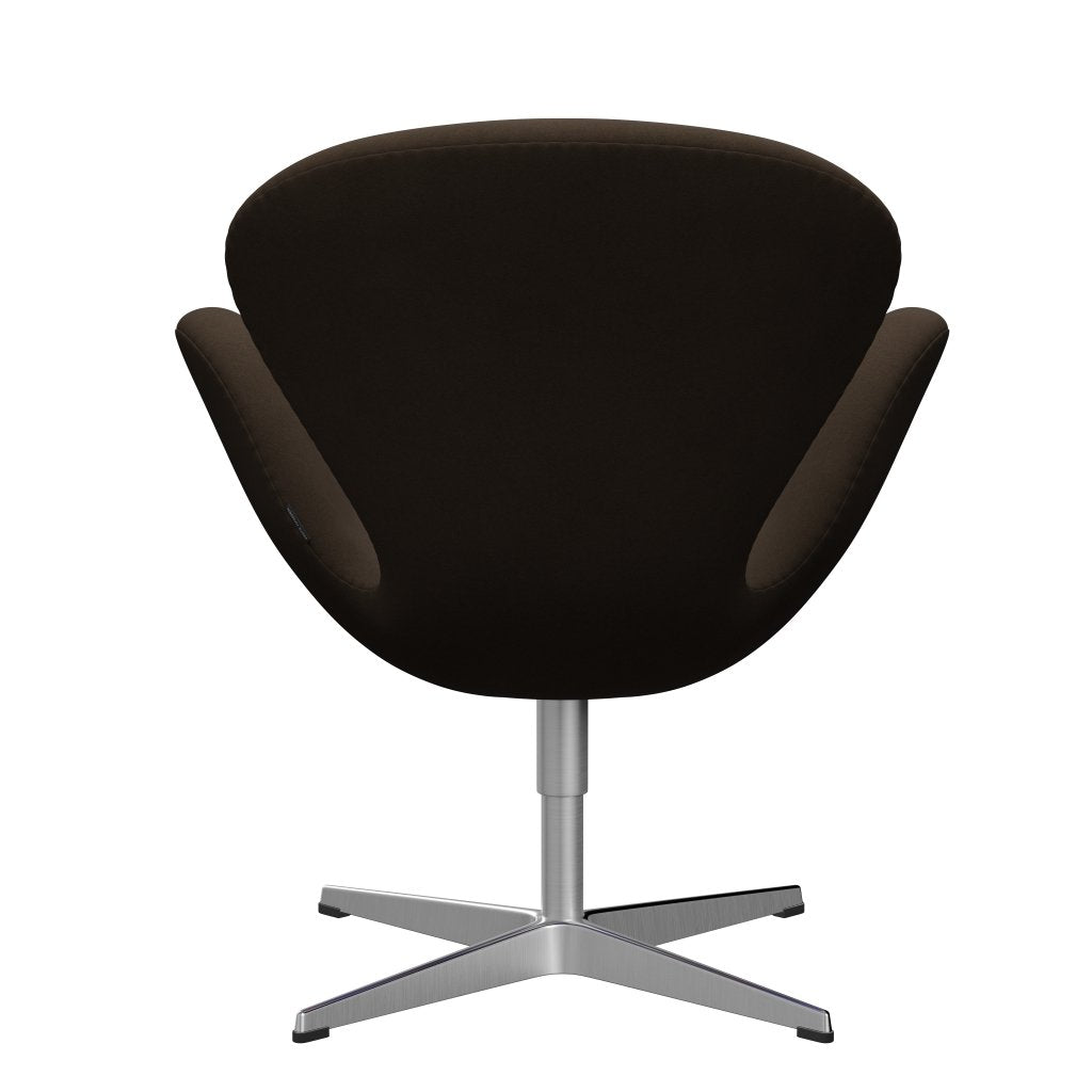 Fritz Hansen Swan Lounge Stuhl, Satin gebürstet Aluminium/Komfort Beige/Sand