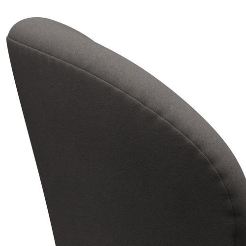 Sillón Fritz Hansen Swan, aluminio cepillado por satén/comodidad de gris oscuro (60008)