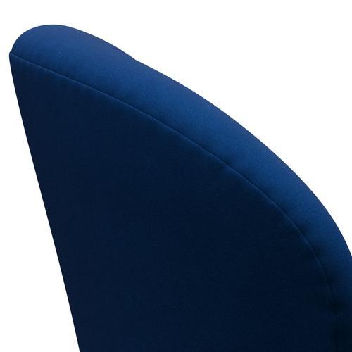 Fritz Hansen Swan Lounge Stuhl, Satin gebürstet Aluminium/Komfort Grau/Blau