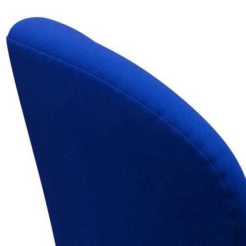 Sillón Fritz Hansen Swan, aluminio cepillado con satén/Divina azul