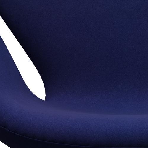 Sillón Fritz Hansen Swan, aluminio cepillado por satén/Divina Violet Dark (684)