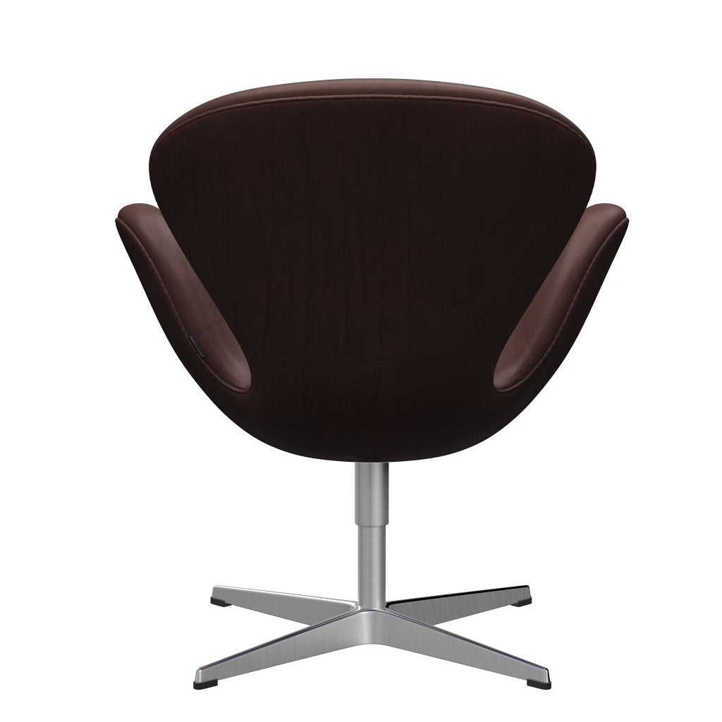 Fritz Hansen Swan Lounge Chair, Satin gebürstet Aluminium/Umarmung Beton