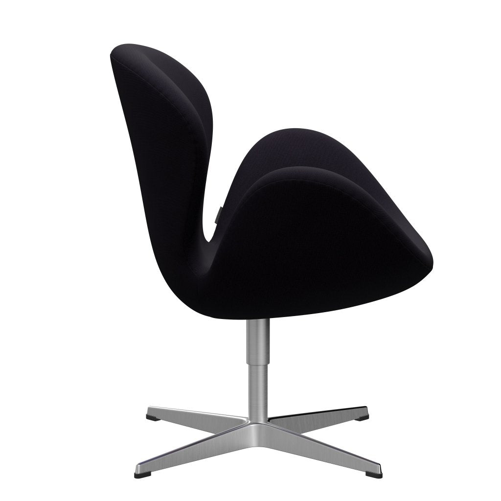 Fritz Hansen Swan Lounge Silla, aluminio/fama de satén Burdeos (64055)