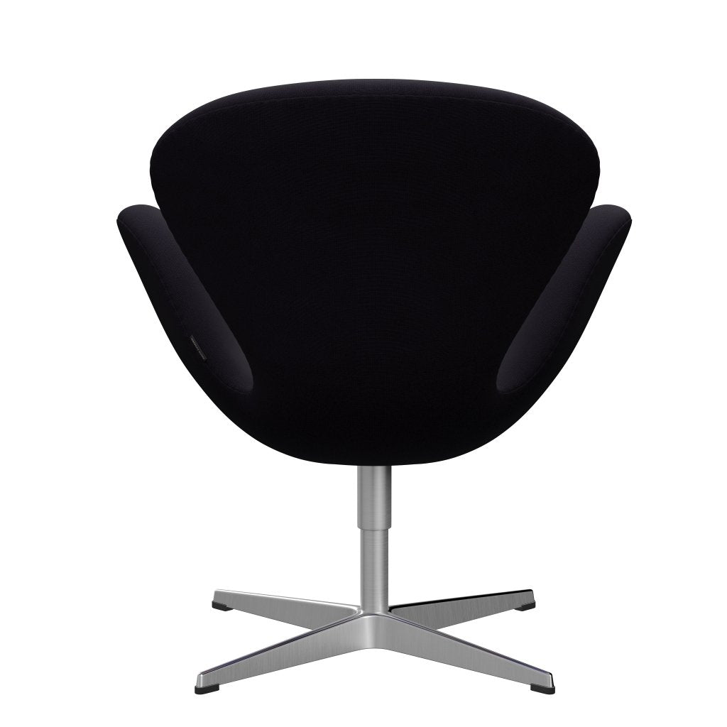 Fritz Hansen Swan Lounge Stuhl, Satin gebürstet Aluminium/Ruhmes Bordeaux (64055)