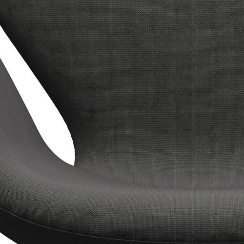 Fritz Hansen Swan Lounge Sillón, aluminio/fama satinado gris oscuro