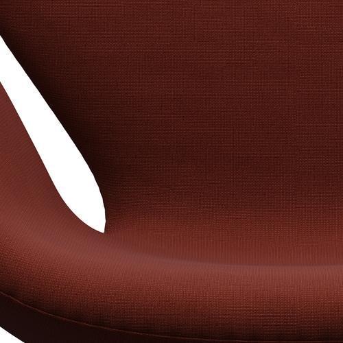 Sillón Fritz Hansen Swan, aluminio cepillado por satén/fama marrón claro (63076)