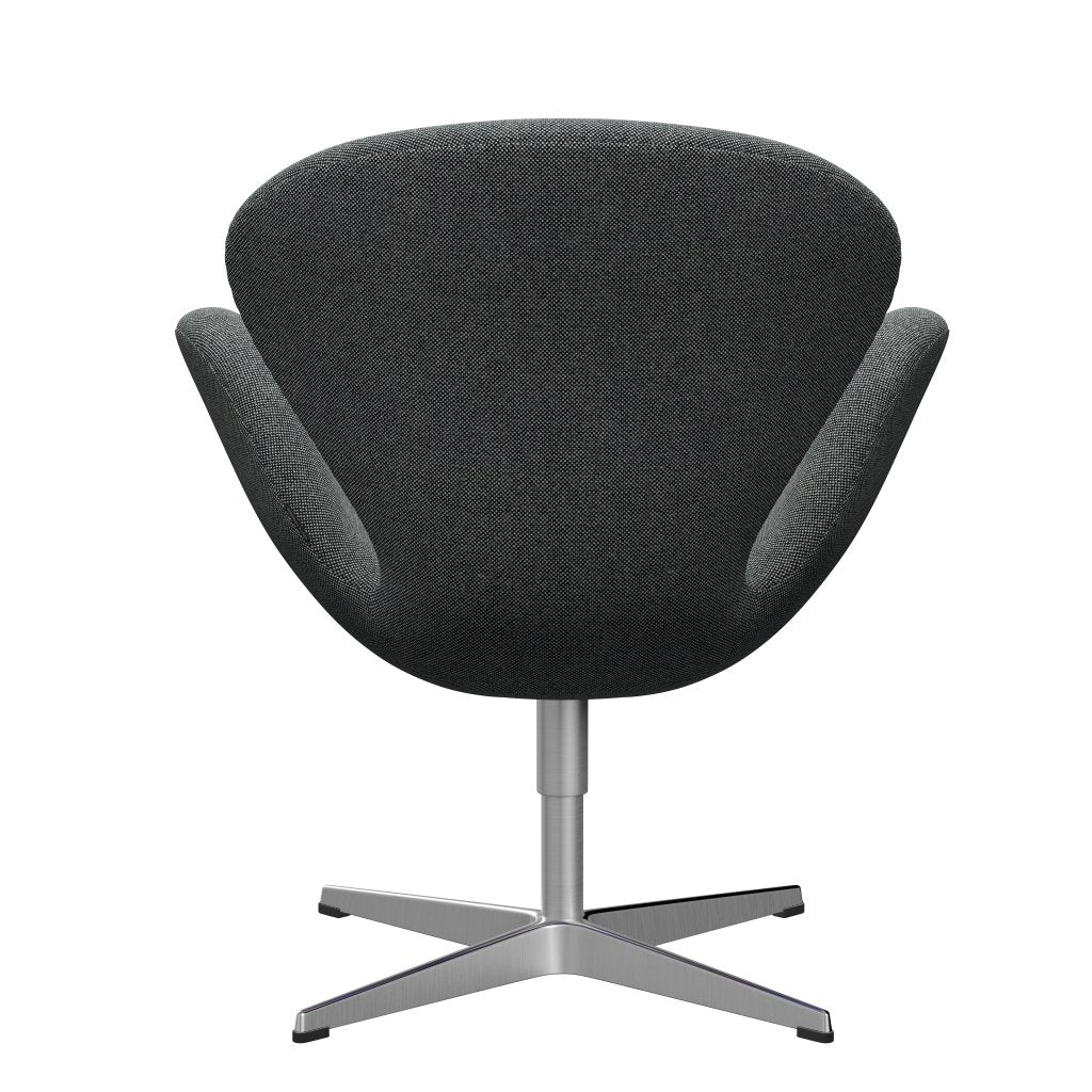 Fritz Hansen Swan Lounge Stuhl, sitzend Aluminium/Hallingdal Weiß schwarz