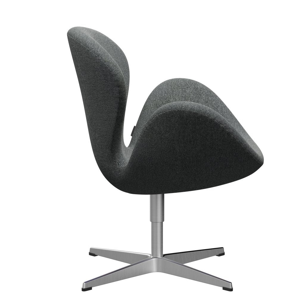 Sedia fritz Hansen Swan Lounge, alluminio con sega