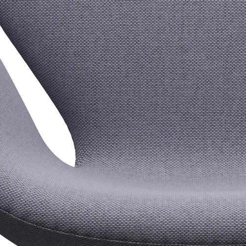 Fritz Hansen Swan Lounge Stuhl, Satin gebürstet Aluminium/Re Wolle Lavendel/natürlich