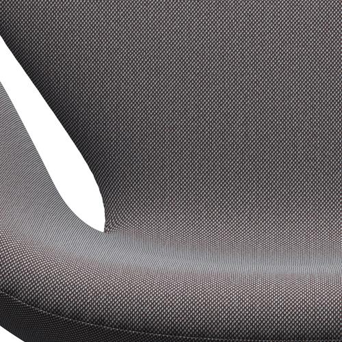 Fritz Hansen Swan Lounge Sillón, aluminio cepillado por satén/trío acero azul suave/marrón/negro