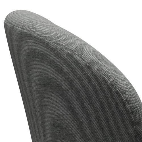 Sillón Fritz Hansen Swan, aluminio cepillado con satén/gris sunniva