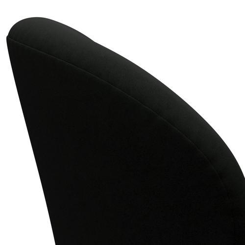 Fritz Hansen Swan Lounge Sillón, negro lacado/comodidad negro (60009)