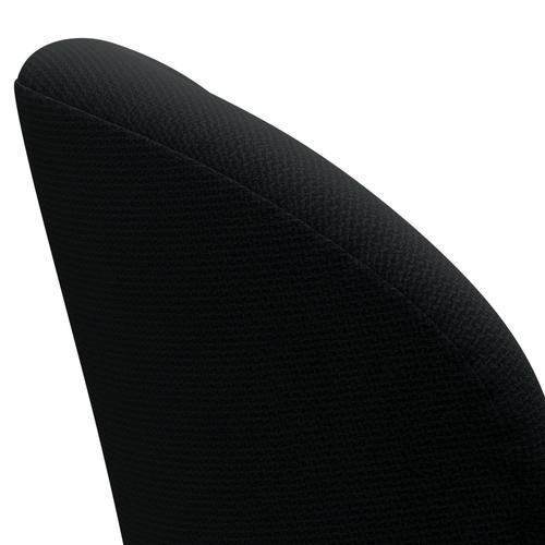 Fritz Hansen Chaise salon de cygne, noir laqué / diablo noir