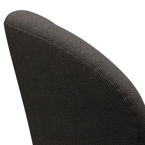 Fritz Hansen Swan Lounge Silla, Luz de carbón de lacado negro/Hallingdal