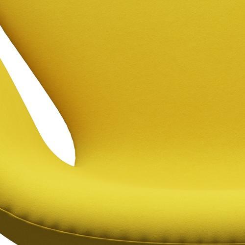 Sedia da salone Fritz Hansen Swan, Giallo grigio argento/comfort (62003)