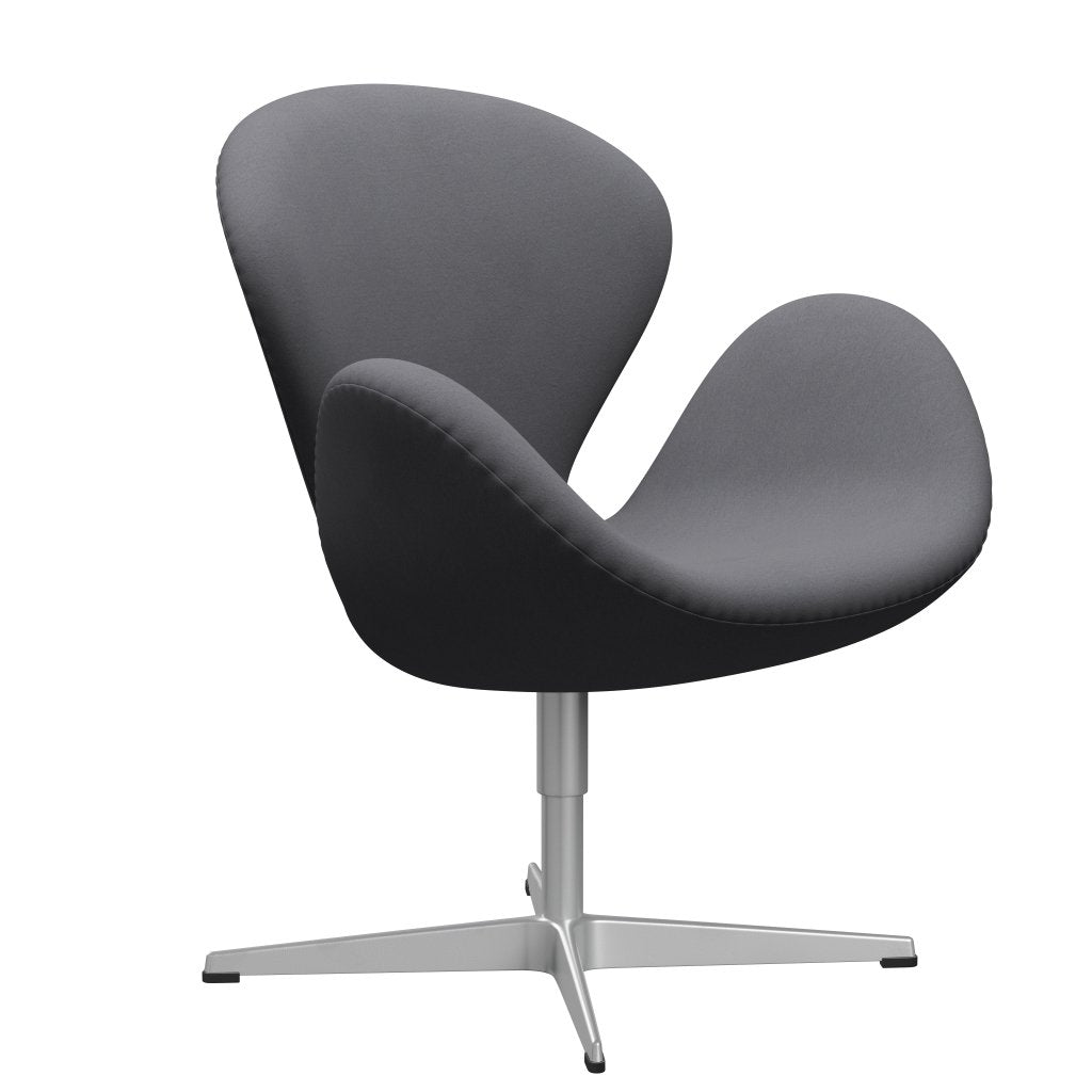 Fritz Hansen Swan Lounge stoel, zilvergrijs/comfortgrijs (01012)