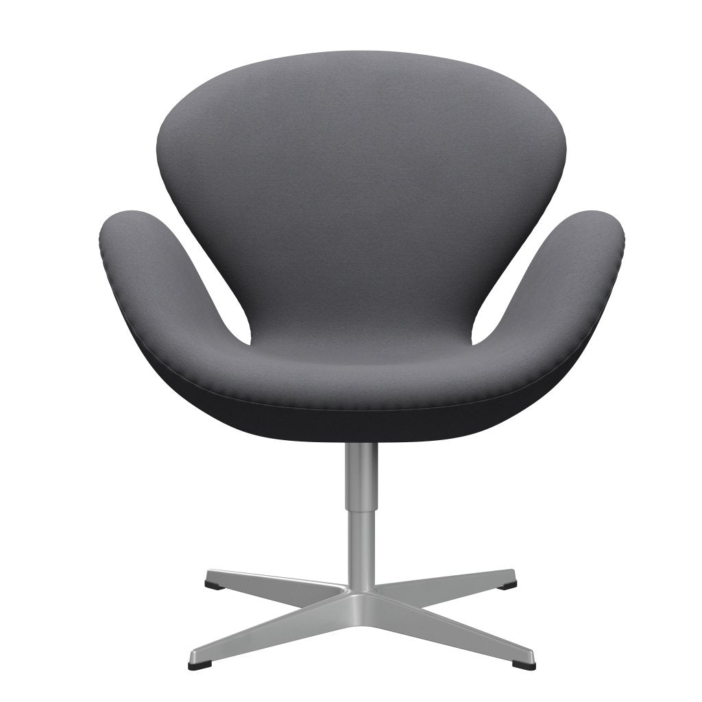 Sedia fritz Hansen Swan Lounge, grigio grigio argento/comfort (01012)