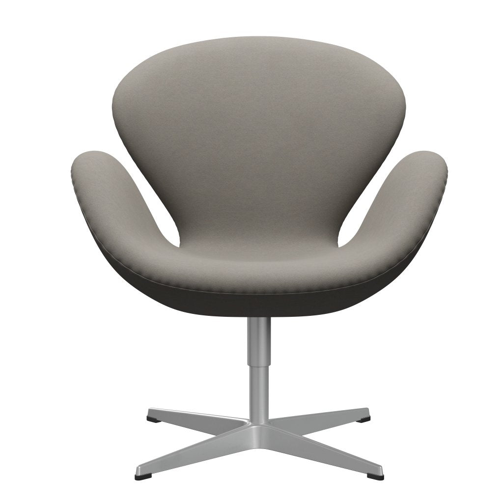 Fritz Hansen Swan Lounge Chair, Grey Silver / Comfort Grey (60003)