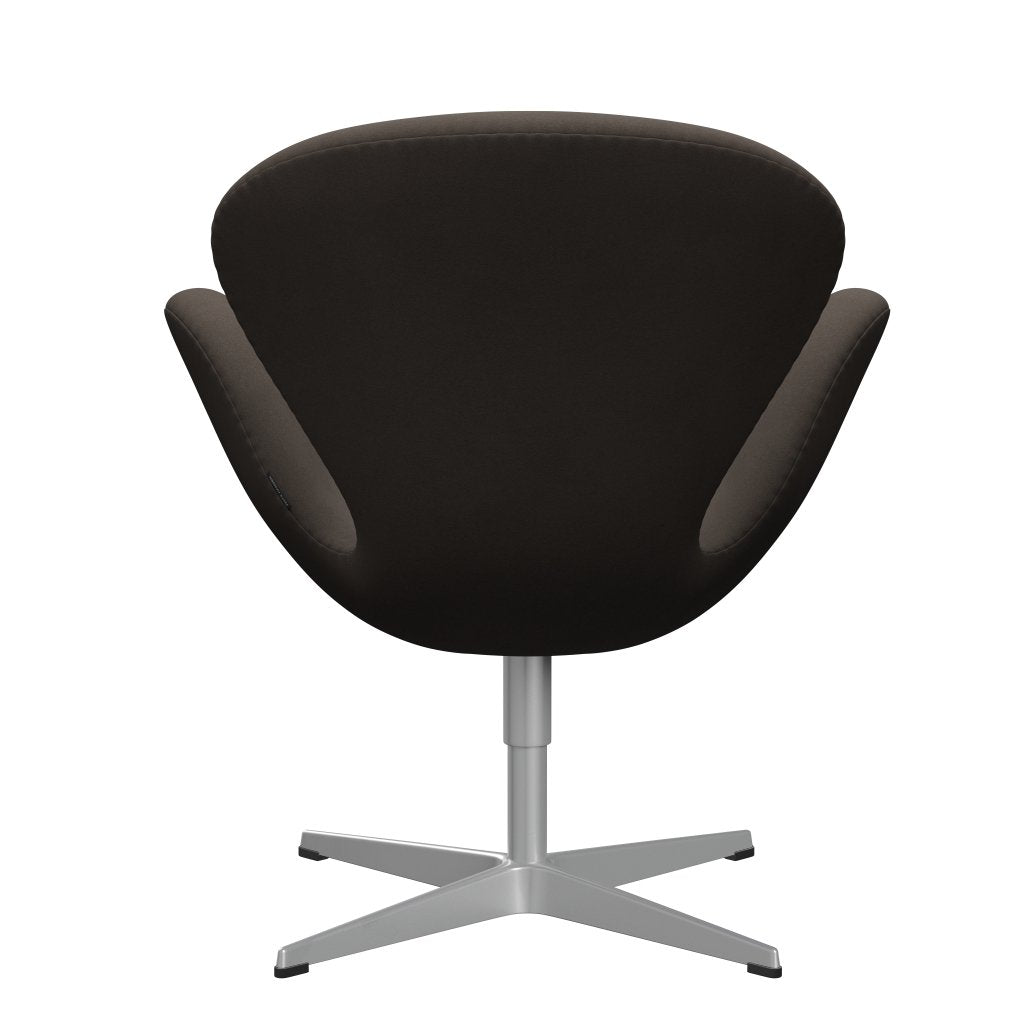 Sedia da salone Fritz Hansen Swan, grigio grigio/comfort argento (61014)