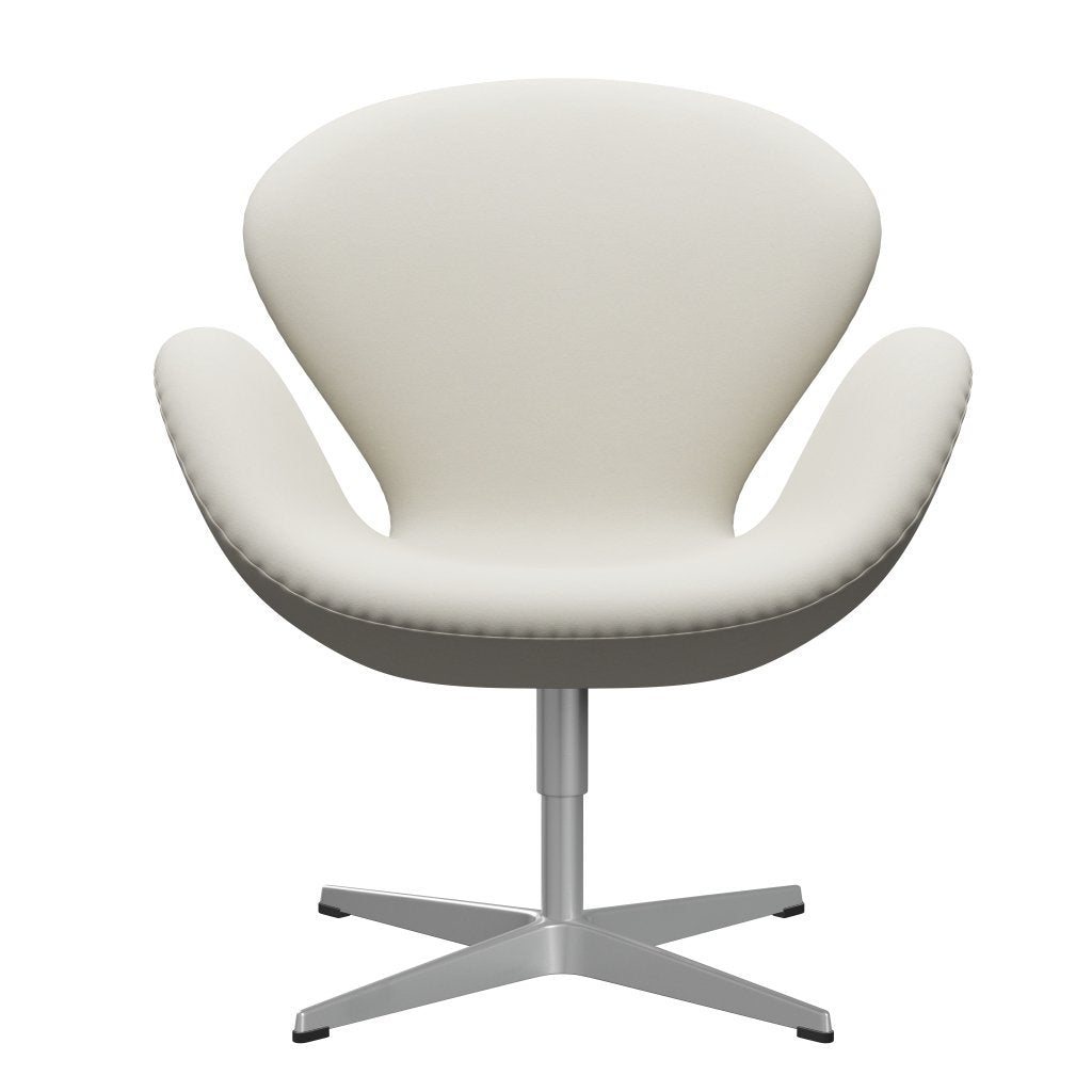 Fritz Hansen Chaise salon de cygne, gris argenté / gris clair confort