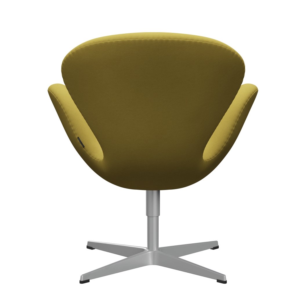 Fritz Hansen Swan Lounge Stuhl, Silbergrau/Komfort Sandlicht (01049)