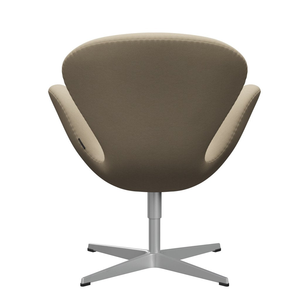 Fritz Hansen Swan Lounge Silla, luz de arena de gris plateado/confort (61002)