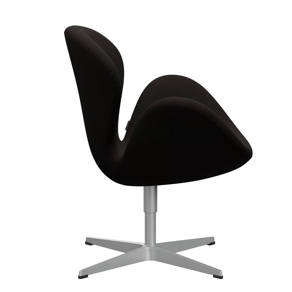 Sedia da salotto Fritz Hansen Swan, Grey Silver Grey/Divina Brown (384)