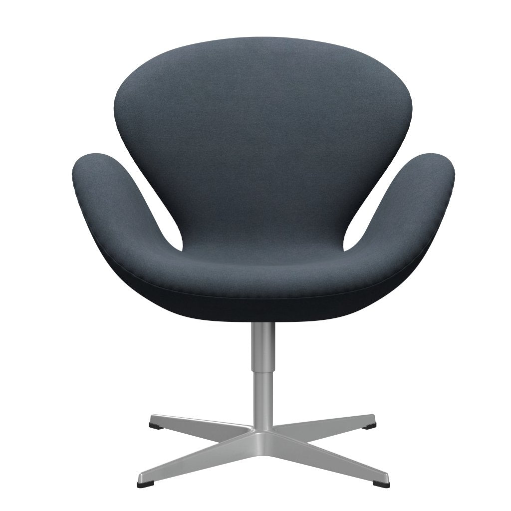 Fritz Hansen Swan Lounge Silla, gris plateado/Divina gris