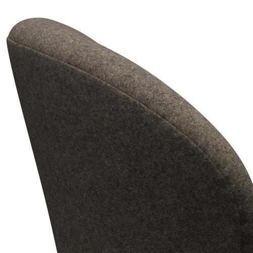 Fritz Hansen Swan Lounge Chair, Silbergrau/Divina Md Mole