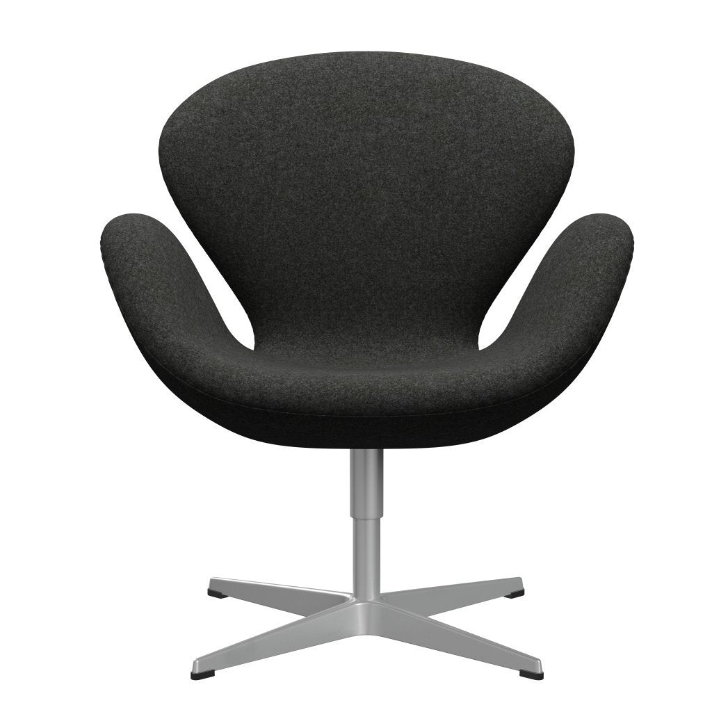 Fritz Hansen Swan Lounge Silla, gris plateado/Divina Melange Grey