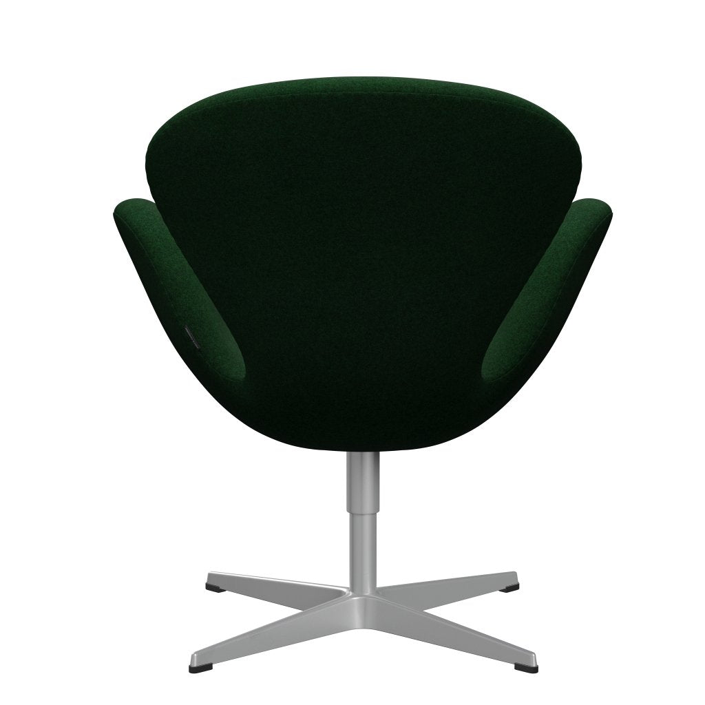 Sedia fritz Hansen Swan Lounge, Green Brey Grey/Divina Melange