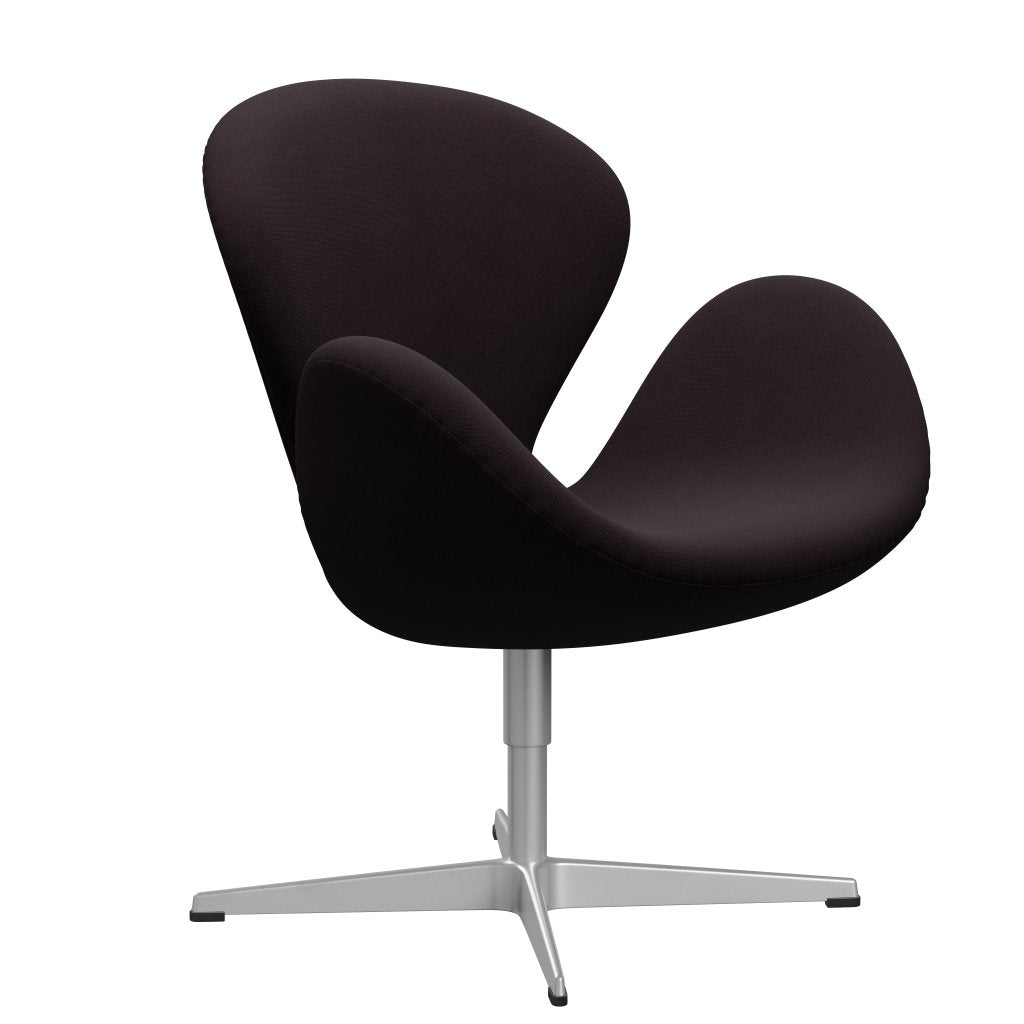 Fritz Hansen Swan Lounge Silla, gris plateado/fama marrón (61108)