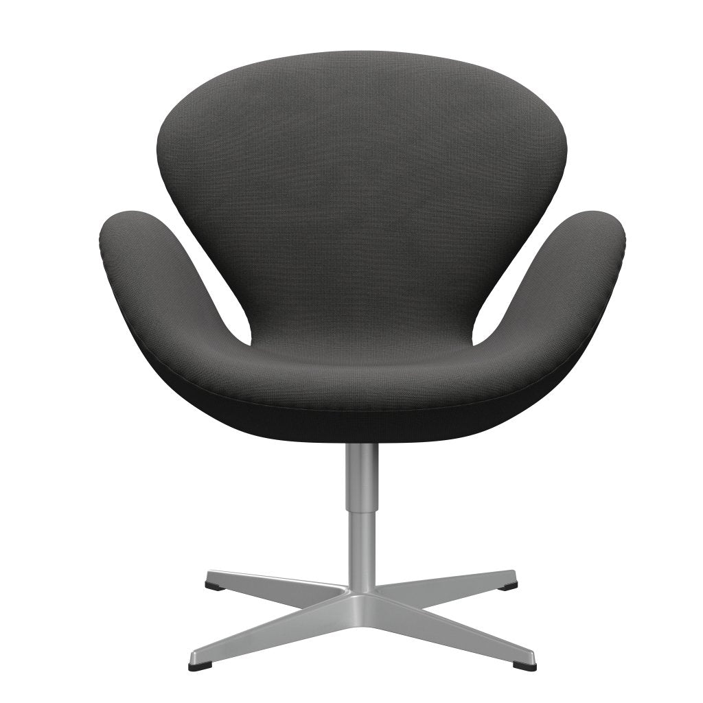 Fritz Hansen Swan Lounge Chair, Silver Gray/Fame Dark Grey